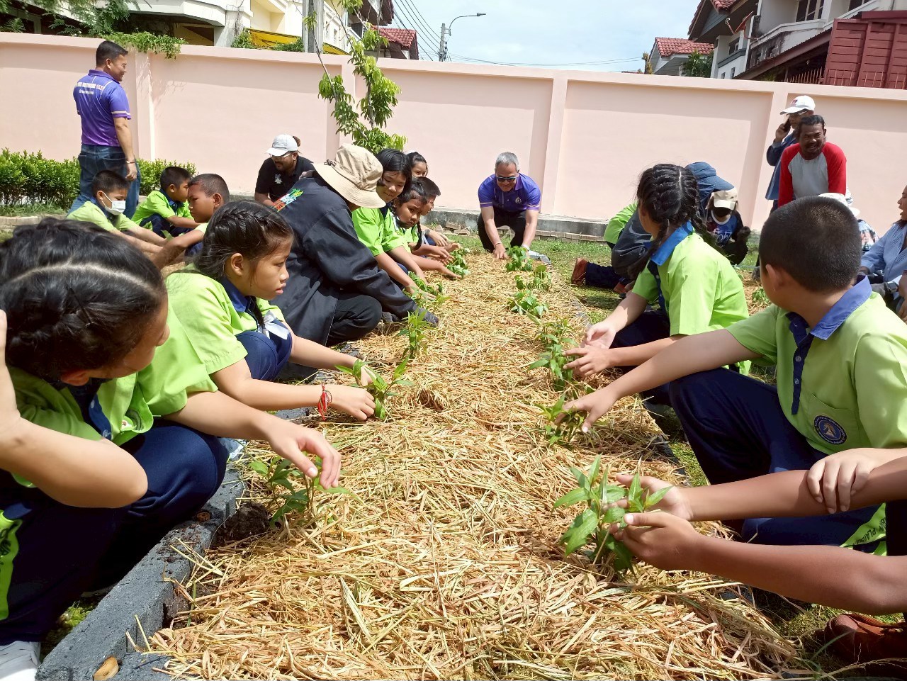 พช.บางกรวย รายงานประเด็นเน้นย้ำของกรมการพัฒนาชุมชน